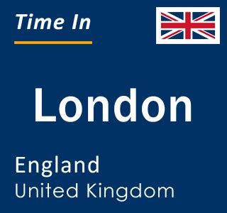 Local time in United Kingdom, Great Britain right now.